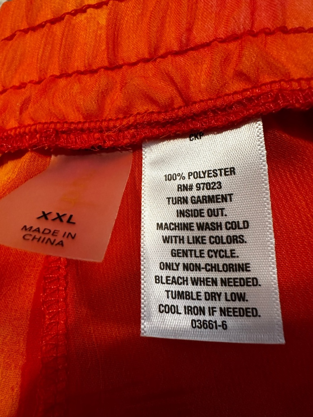 Mynah Size XXL Elastic Waist Sheer Swim Cover-up pants NWT - Picture 6 of 6